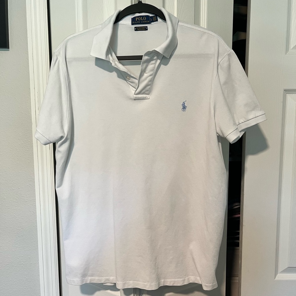 Polo by Ralph Lauren Men's White Polo Shirt